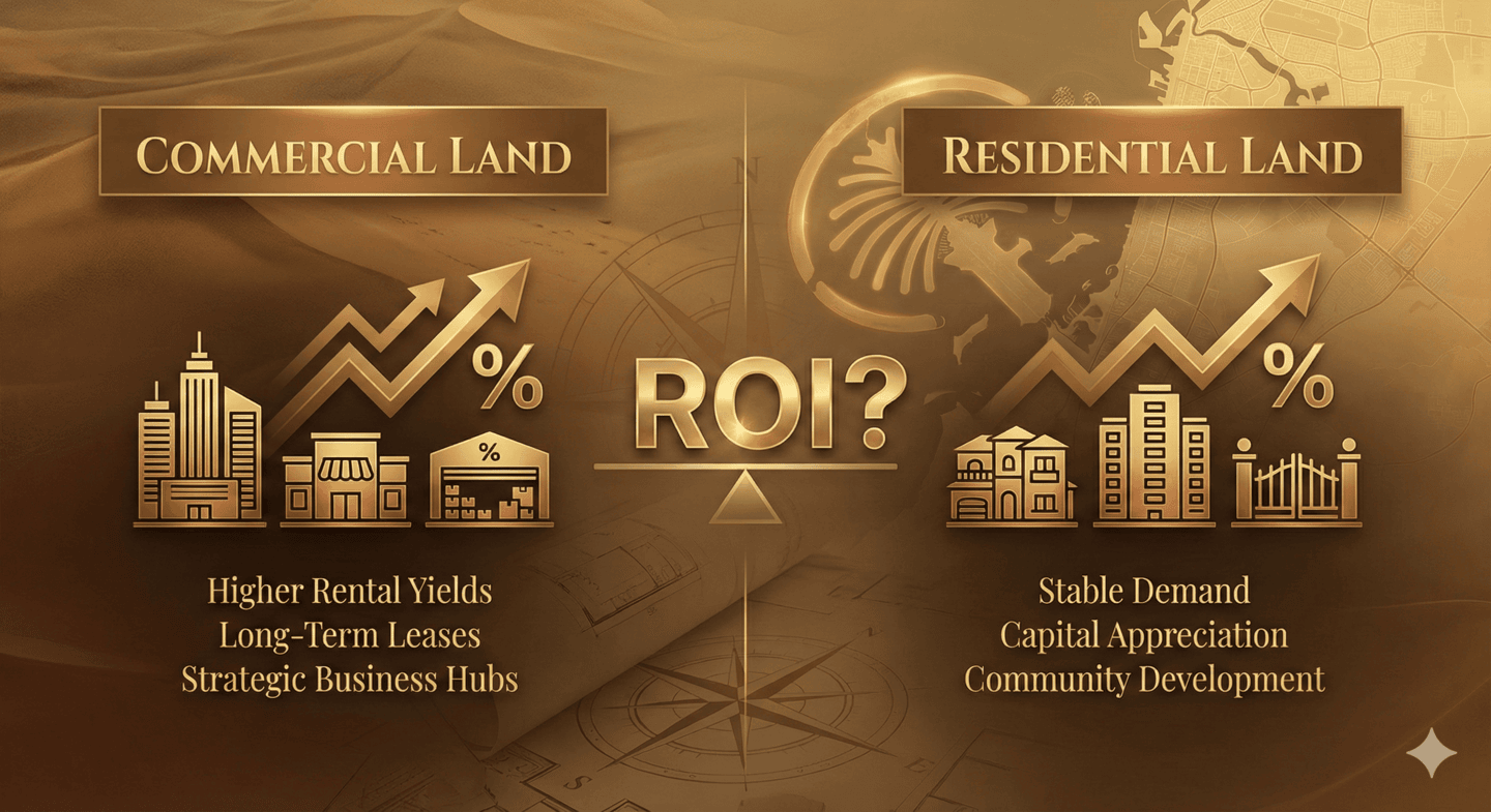 Commercial-Land-vs-Residential-Land-ROI